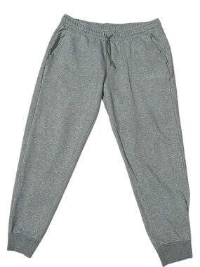 Puma Men’s Athletic Sweatpants Gray Pockets Drawstring XL